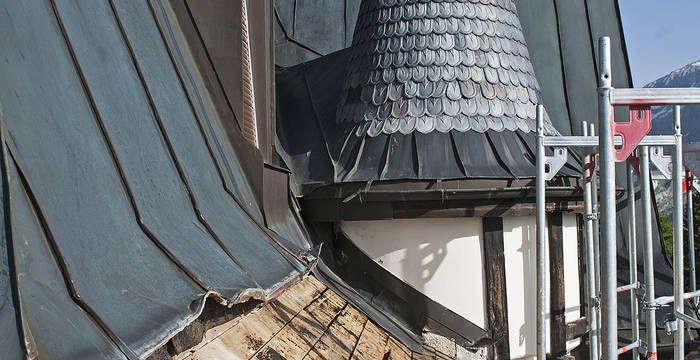 28.06.19 - Das Dach wird demontiert.